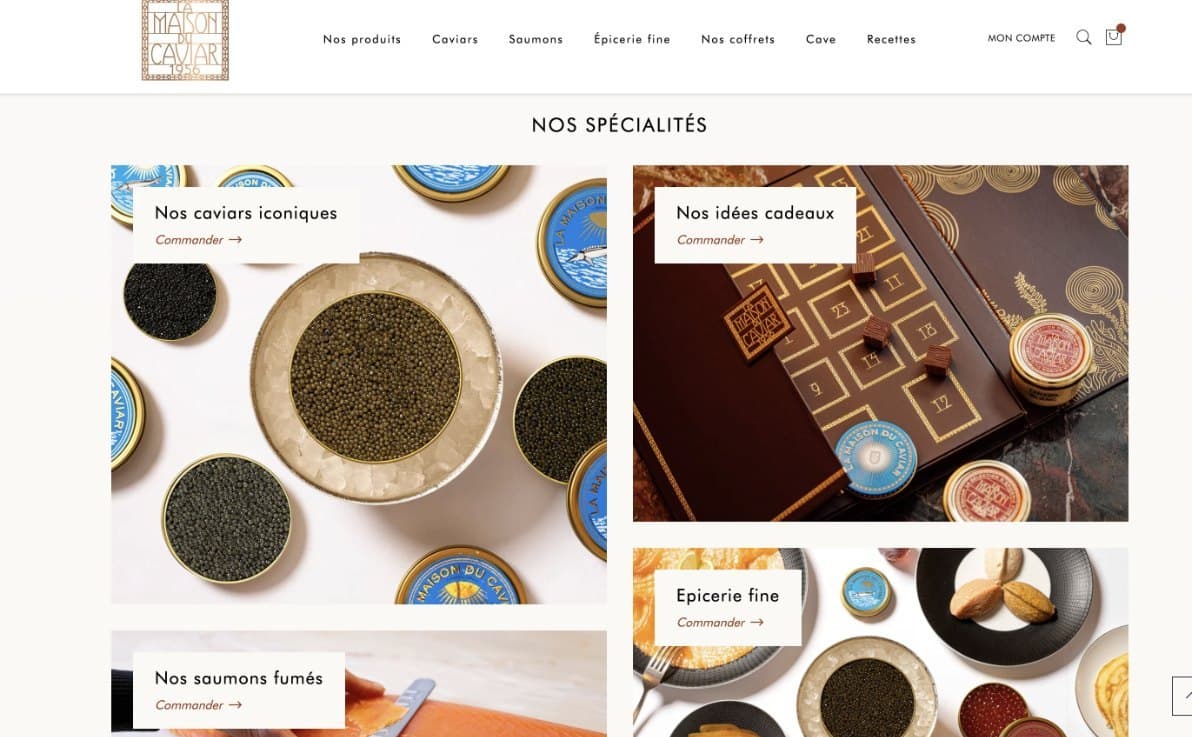 La Maison du Caviar (Caviar et épicerie fine, Paris) : photo 5 du projet